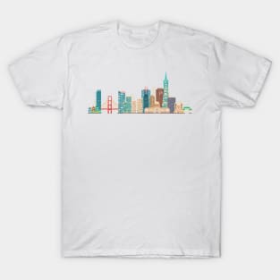 San Francisco skyline T-Shirt